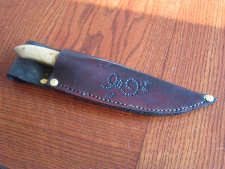 Custom knife and sheath